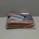 Bedsure 100% Washed Cotton Duvet Cover King Size - Hazelnut Brown Minimalist Bedding Set Linen Like - PureWoven Plain Simple & Soft Comforter Cover for All Seasons (Hazelnut Brown, King, 104"x90")