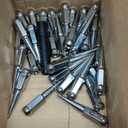 9/16-18 Spike Lug Nuts for 1994-2011 Dodge Ram 2500 3500, 2002-2010 Ram 1500, 1988-1997 Ford F250 F350, 2004-2009 Durango, 32PCS Spiked Lug Nuts 9/16-18 Chrome with Socket Key for Aftermarket Wheel (Silver)