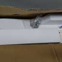 Colingmill 55" Wooden Mailbox Post Stand for Outside Yard Driveway, White