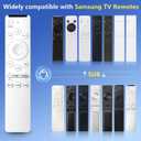 Voice Remote for Samsung-Smart-TV-Remote-Control-Replacement, Universal for Samsung Frame Crystal QLED OLED UHD 4K 8K Voice Smart TV