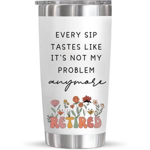 Retirement Gift for Woman Men 2026-20 Oz Tumbler-Coworker Leaving,Goodbye, Going Away, Farewell, Retired Gifts for Coworkers, Friends