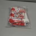 LemonRoad 7pcs 3D Christmas Candy Cane Refrigerator Handle Covers Kitchen Decorations Merry Christmas Cabinet Knob Microwave Oven Dishwasher Door Handle Covers Xmas Holiday Decor