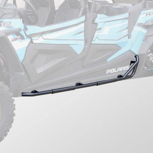 A & UTV PRO Nerf Bars Rock Sliders for Polaris RZR XP4 1000 / RZR 4 900/4 Turbo 2014-2025, Heavy Duty Combined Side Steps Bumper Protection Frame Tree Kicker Accessories, 4 Seater