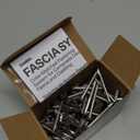 Deckfast Fascia Screws 9 x 1-7/8" Stainless Steel Fascia Screws - 100 Pieces Matches AZEK DECKING (#53 Dark Gray, Matches Azek Island Oak)