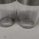 XinXu Gravity Electric Pepper and Salt Grinder Set, Adjustable Coarseness, Battery Powered with LED Light, One Hand Automatic Operation, Black -2 Pack