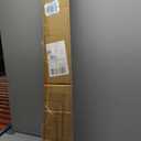 Zenna Home Matte Black, Curved Shower Curtain Rod, Tension or Permanent Mount, Easy Install, Rounded for Extra Room, 50 to 72 Inches