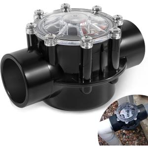 Pool Check Valve - 1 1/2 Inch- Positive Seal & Non Lube for Pools and Spas, Replaces Jandy 7235 Check Valve,180 Degree