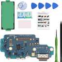 USB-C Charging Port Board with Sim Card Reader Compatible with Samsung Galaxy S23 Ultra 5G (North American Version)
