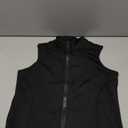 Women's Workout Activewear Vests Cropped Sleeveless Yoga Athletic Golf Shirt Tank Tops (Large, Black)