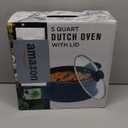 5 QT Dutch Oven with Lid, Nonstick Cookware, Soft Touch Handles, Induction Base, Ideal for Stews, Soups, and Roasts