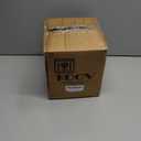 KOOV Kitchen Utensil Holder, Large Utensil Holders for Countertop, 6 x 7 Inches Ceramic Utensil Crock, Deep and Stable, Cooking Utensil Holder, Embossed Pattern (BLue)