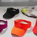 24 Pcs Visor Bulk for Women Sun Hat Visors Hats Sports UV Protection Visor Hat for Men Tennis Baseball Golf Caps Bulk (Blue)