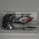 BUSSGO RC Helicopter, Remote Control Helicopter for Kids with 30Mins Flight(2 Batteries), 7+1 LED Light Modes, Altitude Hold, RC Toys for Boys Girls (Red)