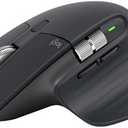 Logitech MX Master 3S Wireless Mouse Standard Edition with Logi Bolt USB Receiver, Ultra-fast Scrolling, Ergo, 8K DPI, Track on Glass, Quiet Clicks, USB-C, Bluetooth, Windows, Linux, Chrome - Graphite