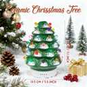 2 x ARVIDSSON Christmas Essential Oil Diffuser, Festive Aromatherpay Diffuser for Essential Oils, Ceramic Ultrasonic Oil Diffusers for Home, Christmas Tree Diffusers Gift for Women