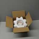 24 Pack Christmas DIY Shaking Ornament Snow Globe Craft Kit Winter Snowflake Globe Hanging Ornament with Glitter Sequins Papers Tree Hanging Decor for Home School Xmas Holiday