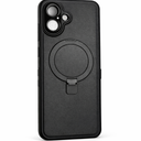 IYH Magnetic Case for iPhone 17 6.3 inches, 360 Rotatable Ring Stand, MagSafe Compatible, Military-Grade Shockproof, Translucent Design Skin-Feel TPU Frame(Blue)