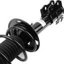 ECCPP Complete Struts Spring Assembly Front and Rear Struts Shock Coil Spring Fit for 2006-2011 for Toyota Yaris - 272289 343442