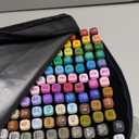 Alcohol Markers, 120 Colors Art Drawing Markers Set for Kids Adults Dual Tip Permanent Sketch Markers, with Organizing Case