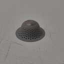 OXO Good Grips Silicone Shower & Tub Drain Protector, Gray