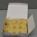 Homemory 24Pack Flickering Flameless Votive Candles,200+Hour Electric Fake Candles,Battery Operated LED Tealight for Wedding,Outdoor,Table,Halloween,Christmas Decor(Warm White,Battery Included)