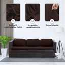Outdoor Cushion Covers Set,14PCS Patio Furniture Couch Seat Slipcovers, Replacement for Sofa Sectional Chair(CoverOnly)