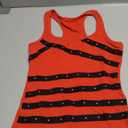 SOLY HUX Women's Punk Studded Ruched Tank Top Scoop Neck Sleeveless Fitted Grunge Tops Streetwear, Small