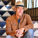 Wallaroo Hat Company Mens Palm Beach Fedora  UPF 50+ UV Sun Protection, Wide Brim Sun Hat, Packable Design, Adjustable Size (Large-X-Large, Camel)