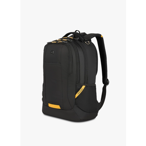 SwissGear Cecil 5505 Laptop Backpack, Black/Gold, 18-Inch