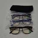 Progressive Multifocal Anti Blue Light Reading Glasses for Women and Men Fashion Eyeglasses Frame