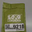 LokoCar 4AN Hose End Fitting 0 Degree Straight Swivel For CPE Braided Hose Black 2Pcs