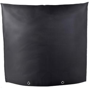 Insulated Backflow Preventer Cover 24W x24H, Backflow Covers for Outside, Sprinkler Covers for Outside for Winter Pipe Freeze Protection, Water Sprinkler Valve Box & Controller (24Wx24H, Black)