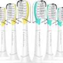 FutulkyUS Kids Replacement Brush Heads for Philips Sonicare: Electric Soft Toothbrush Head Compitable with 4100, Standard Head for Boy Girl Over 7 Years Old, 6 Pack