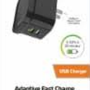 ZGEAR Adaptive Fast Charge With Two USB Ports USB Charger - 18 Watts