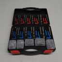 Helicoil Thread Repair Tool Kit: 320-Piece Metric SAE Heli Coil Rethreading Insert Drill Bits Spark Plug Automotive Engine Motor Stud Bolt Tap Universal Threaded Restorer Restoring Rethread