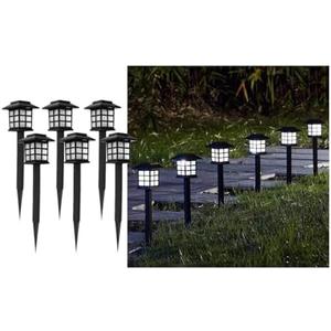 NEWOTE Solar Outdoor Garden Lawn Landscape Lights 10Pack Waterproof, Outside LED Decorative Lights Landscape Lighting for Yard Patio Driveway Garden (White)