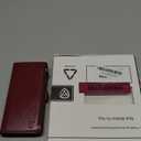 XcaseBar compatible with iPhone 17 Pro 6.3" Wallet case with Zipper Credit Card Holder【RFID Blocking】,Flip Folio Book PU Leather Phone case Shockproof Cover Women Men for Apple 17 Pro case Wine Red