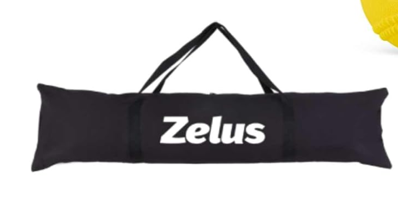 Zelus Duffle Sport Bag, Black