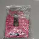 SERENCATCHER Cowgirl Stocking for Decorating, Western Cowgirl Boot Stockings Pink with Star for Christmas Stockings Wild West Last Rodeo Bachelorette Party Decorations Gifts Daily Use