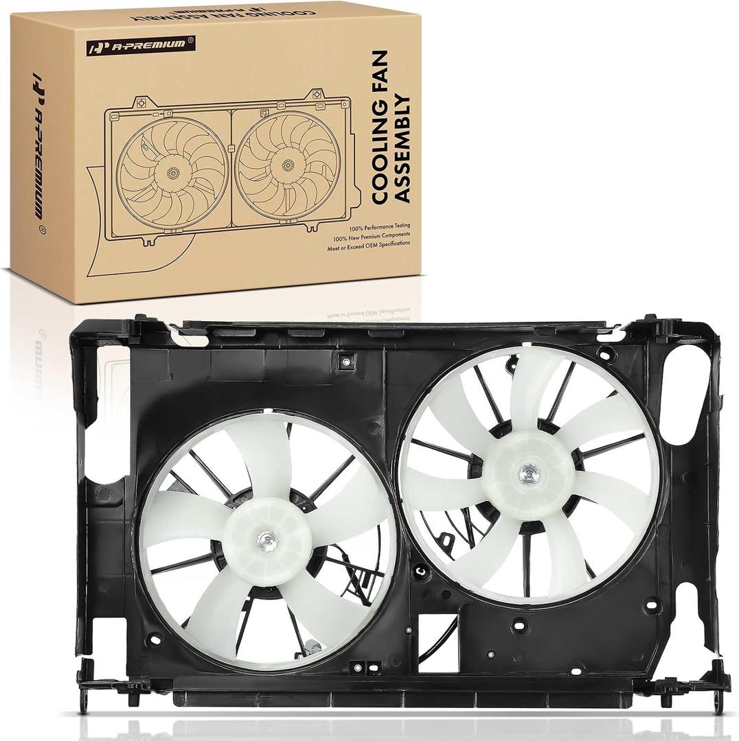 A-Premium Engine Radiator Cooling Fan Assembly
Compatible with Select Toyota Models - RAV4 2006-2012, 3.5L
