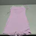 Ezbelle Rompers for Womens Short Jumpsuits Lace Pajamas Onesie Backless Bodysuit Date Night Summer Outfits (Small, Purple)