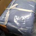 Intelligent Design Queen Comforter Set, Velvet Comforter Set , Luxury Diamond Quilting Comforter Set, Fluffy Comforter Bed Set with Decorative Pillowand 2 Shams, 4 Piece Blue, Full/Queen