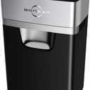BONSEN 16-Sheet Heavy Duty Paper Shredder for Office, 60-Minute Running Time Cross-Cut CD Shredder with 60dB Low-Noise, 5.3-Gallon Pull Out Bin, Anti-Jam & Quiet Shredder for Home Office (S3102)
