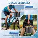 Bike Basket Accessories Compatible with Schwinn,Detachable and Waterproof,Hold Cell Phones, Snacks, Wallet,Fits Most Adult Bike Handlebars,1PC