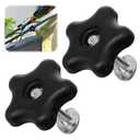 2 Sets Handle Knob and Screw Bolt Kit Compatile with Toro Lawn Mowers & Snow Blowers, 92-2260, 106-4161, 107-3844, 117-5976 Replacement Parts for Most Models