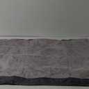 Sunheir Washable Extra Large Dog Bed Covers Soft Plush Replacement, Waterproof Dog Bed Liner, Pet Bed Cover with Zipper 41x27x3 Inches, Grey, Cover Only