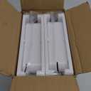 VERIFOST 2 Pack Under Sink Organizers and Storage, Double Sliding Kitchen Cabinet Organizer, 2 Tier Height Adjustable Countertop Organizer for Kitchen Bathroom Laundry, White