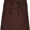 FAME Adult's Half Bistro Apron (Brown)