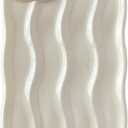 Caseative for iPhone 11 Pro Max Case,Water Ripple Pattern Curly Wave Frame Soft Phone Case (White)
