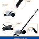 8-Inch Edger Attachment Compatibly Wish ego's 56-Volt Lithium-ion Multi Head,Black, Replace : EA0800